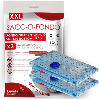 BRICODEASTORE Lavatelli - Sacco sottovuoto 2x 100x120 cm BRICODEASTORE Lavatelli - Sacco sottovuoto 2x 100x120 cm