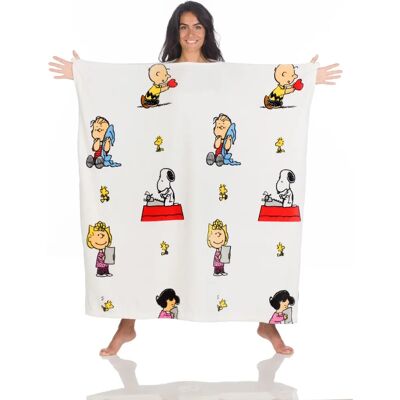 Przenośna Peanuts Momonga Koc - 120x120 cm Przenośna Peanuts Momonga Koc - 120x120 cm
