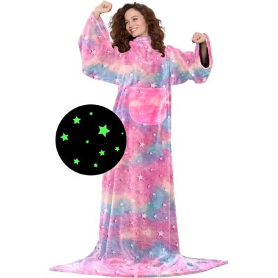 Kanguru Deluxe Tęczowa Glow Koc 1329 Kanguru Deluxe Tęczowa Glow Koc 1329