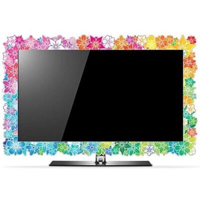 Lavatelli - TV Frame Joy 40in - Multicolore - Sticker mural Lavatelli - TV Frame Joy 40in - Multicolore - Sticker mural