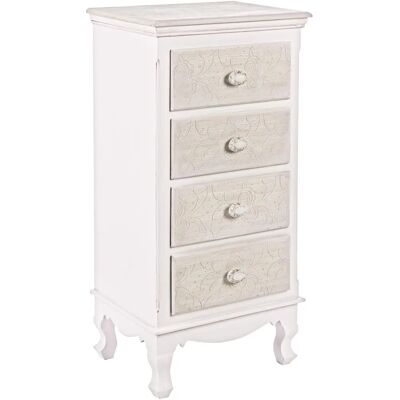 Yes Everyday 0744525 Comò Bianco - Chest of Drawers Yes Everyday 0744525 Comò Bianco - Chest of Drawers