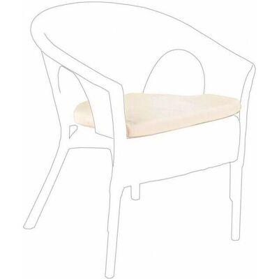 Bizzotto - Cuscino da giardino 45x44cm - Cuscino per sedia da giardino Bizzotto - Cuscino da giardino 45x44cm - Cuscino per sedia da giardino