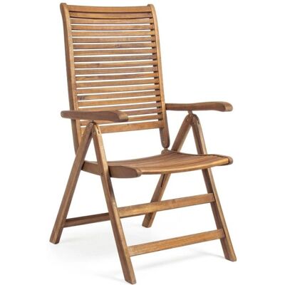 Fauteuil de jardin pliant en bois d'acacia - Fauteuil de jardin - Publicité Fauteuil de jardin pliant en bois d'acacia - Fauteuil de jardin - Publicité