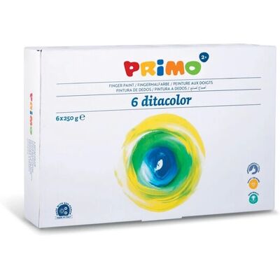 Primo 222TD6G waschbare Fingerfarbe - Fingerfarbe Primo 222TD6G waschbare Fingerfarbe - Fingerfarbe