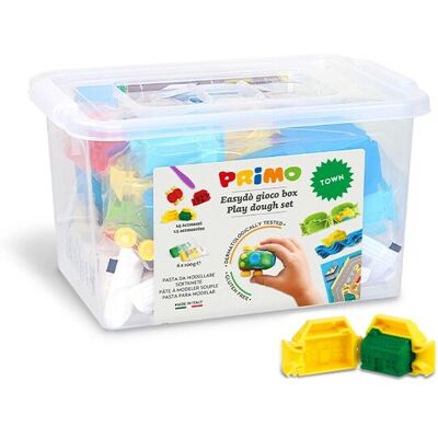Primo 290CITYGF Pâte à Modeler Multicolore - 14 pièces - Publicité Primo 290CITYGF Pâte à Modeler Multicolore - 14 pièces - Publicité