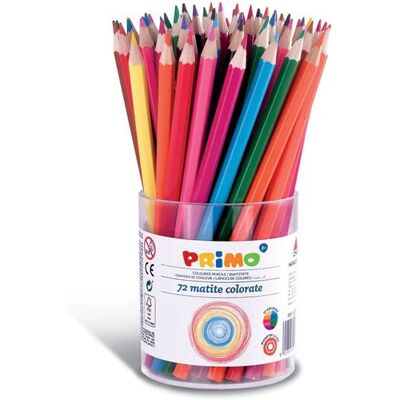 Primo 505B72 Mehrfarbige sechseckige Buntstifte - Farbset Primo 505B72 Mehrfarbige sechseckige Buntstifte - Farbset