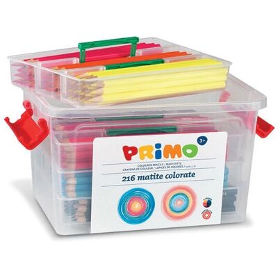 Primo 507MAT216 Wielokolorowe Kredki - Kredki Primo 507MAT216 Wielokolorowe Kredki - Kredki