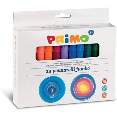 Primo 604JUMBO24 penna a feltro Multicolore - penna Primo 604JUMBO24 penna a feltro Multicolore - penna