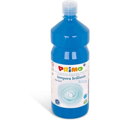 Primo Cyan Tempera - 1000 ml Světlá, Živá Barva Primo Cyan Tempera - 1000 ml Světlá, Živá Barva