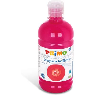 Primo 202BR500301 Colore Tempera Magenta - Bottiglia 500 ml Primo 202BR500301 Colore Tempera Magenta - Bottiglia 500 ml
