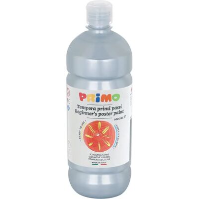 Peinture à la tempera argent Morocolor - 1000ml pour Débutants - Publicité Peinture à la tempera argent Morocolor - 1000ml pour Débutants - Publicité