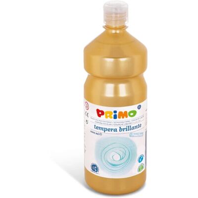 Primo 204BR1000920 - Goldene Temperafarben - 1000 ml Flasche Primo 204BR1000920 - Goldene Temperafarben - 1000 ml Flasche
