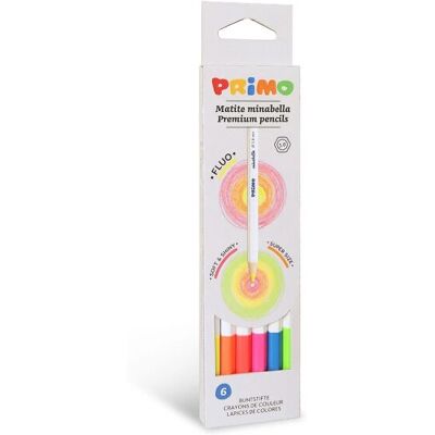 Primo 5251MINAB6F Wielokolorowe kredki - Kredki Primo 5251MINAB6F Wielokolorowe kredki - Kredki