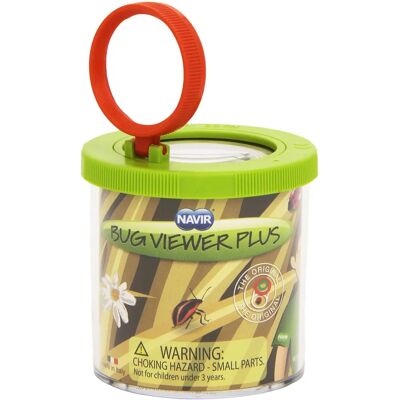 Navir Bug Viewer Plus Deluxe Contenitore con Doppia Lente - Osserva Insetti Navir Bug Viewer Plus Deluxe Contenitore con Doppia Lente - Osserva Insetti