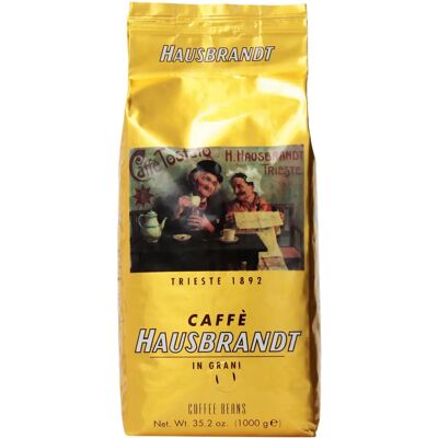 Hausbrandt Nonnetti Grains de Café - Torréfaction Moyenne - Publicité Hausbrandt Nonnetti Grains de Café - Torréfaction Moyenne - Publicité