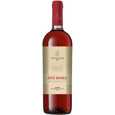 Leone de Castris Fünf Rosen Salento Rosato - Roséwein Leone de Castris Fünf Rosen Salento Rosato - Roséwein