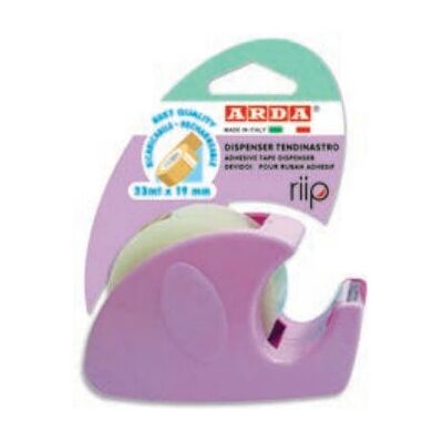 ARDA C1342P Distributeur de ruban - Couleur pastel - Compact et léger - Distributeur de ruban adhésif - Publicité ARDA C1342P Distributeur de ruban - Couleur pastel - Compact et léger - Distributeur de ruban adhésif - Publicité
