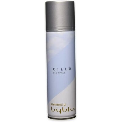 Byblos Cielo Déodorant Spray - Déodorant en Spray - Publicité Byblos Cielo Déodorant Spray - Déodorant en Spray - Publicité