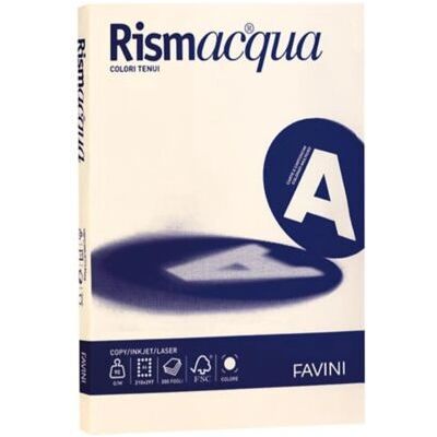 Papier d'impression Favini Rismacqua Ivoire A4 - 90g, 100 Feuilles Papier d'impression Favini Rismacqua Ivoire A4 - 90g, 100 Feuilles