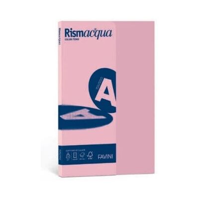 Papier Favini Rismacqua Small Rose A4 - Résistant à l'eau Papier Favini Rismacqua Small Rose A4 - Résistant à l'eau