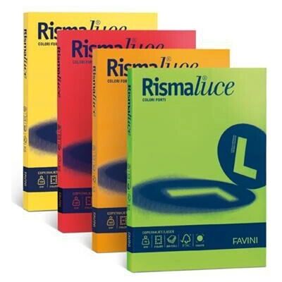 Favini Rismaluce Druckpapier - Mehrfarbig A4 200 Blatt - 140 g/m² Favini Rismaluce Druckpapier - Mehrfarbig A4 200 Blatt - 140 g/m²