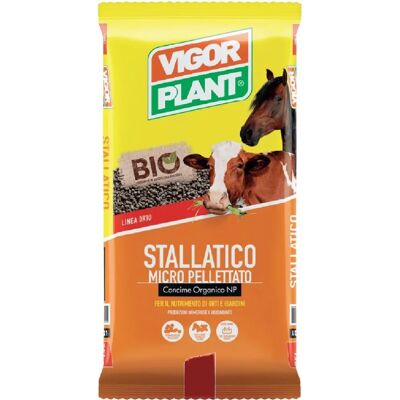 VIGORPLANT - Fertilizzante stallatico pelletato 5KG per orto VIGORPLANT - Fertilizzante stallatico pelletato 5KG per orto