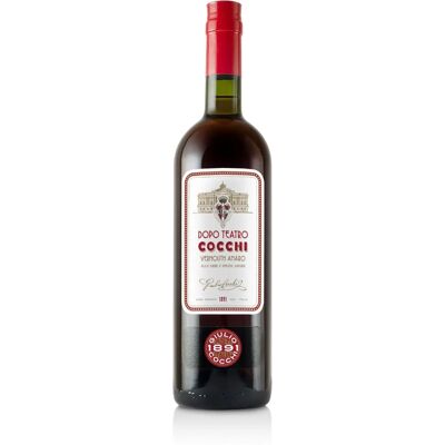 Cocchi Amaro Vermouth Dopo Teatro 0,75l 16% - Publicité Cocchi Amaro Vermouth Dopo Teatro 0,75l 16% - Publicité