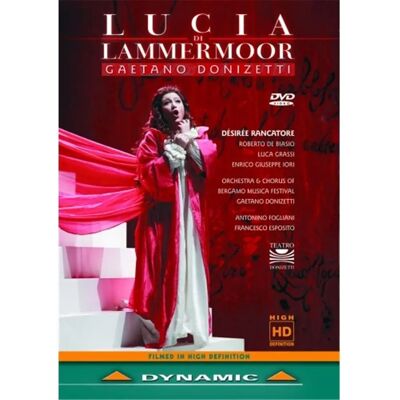 Donizetti Lucia Di Lammermoor Bergamo Musikfestival - DVD Donizetti Lucia Di Lammermoor Bergamo Musikfestival - DVD