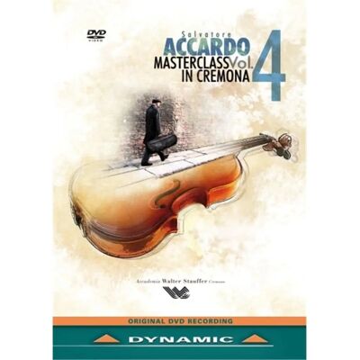 Salvatore Accardo Volume 4 - Masterclass a Cremona DVD Salvatore Accardo Volume 4 - Masterclass a Cremona DVD