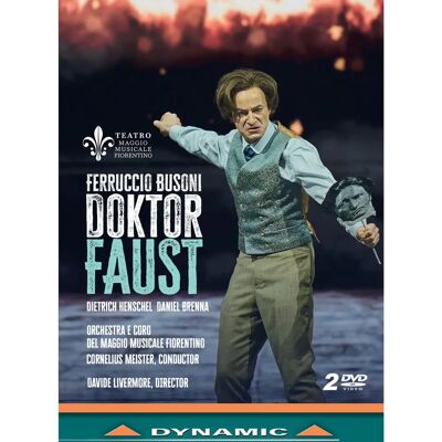 Ferruccio Busoni - Doctor Faust - DVD d'Opéra - Publicité Ferruccio Busoni - Doctor Faust - DVD d'Opéra - Publicité