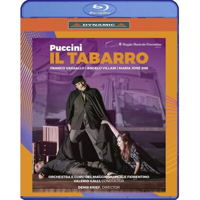Dynamic Il Tabarro - Opéra DVD/Blu-ray - Publicité Dynamic Il Tabarro - Opéra DVD/Blu-ray - Publicité