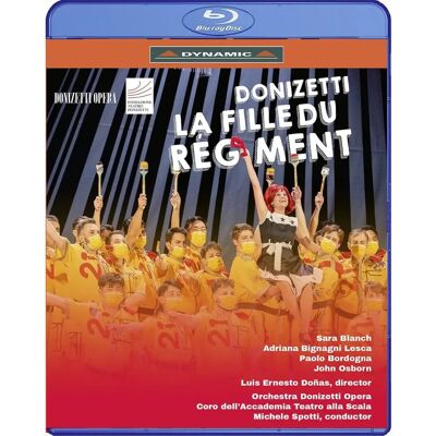 Donizetti La fille du régiment - Blu-ray - Senza restrizioni - 144min Donizetti La fille du régiment - Blu-ray - Senza restrizioni - 144min