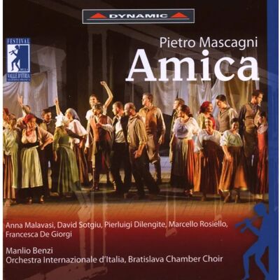 Dynamic Pietro Mascagni Amica - CD Classique - Publicité Dynamic Pietro Mascagni Amica - CD Classique - Publicité