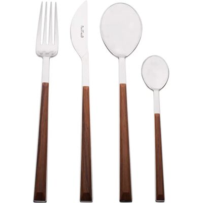 PINTINOX Sushi - Mahagoni 24-tlg. Besteckset - Edelstahl PINTINOX Sushi - Mahagoni 24-tlg. Besteckset - Edelstahl