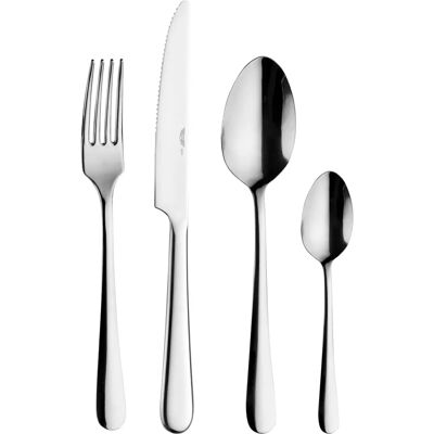 PINTINOX EAT Edelstahl Besteck-Set für 4 Personen PINTINOX EAT Edelstahl Besteck-Set für 4 Personen