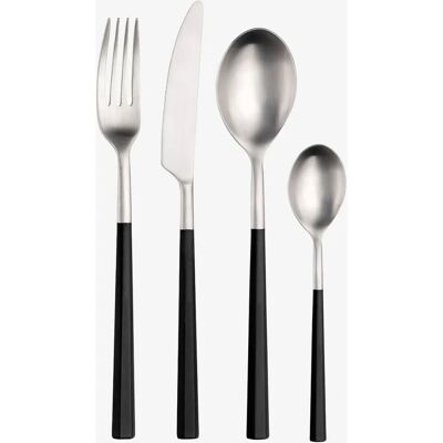 Pintinox - Bestikkset 24 dele Hive - Sort Pintinox - Bestikkset 24 dele Hive - Sort
