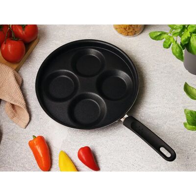 Patelnia na naleśniki Pintinox 25cm Non-stick Aluminium - Akcesoria Kuchenne Patelnia na naleśniki Pintinox 25cm Non-stick Aluminium - Akcesoria Kuchenne