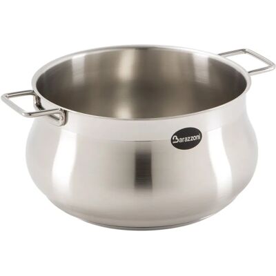 Barazzoni Tummy Cazuela de Acero Inoxidable Ø14cm - Utensilios de Cocina Barazzoni Tummy Cazuela de Acero Inoxidable Ø14cm - Utensilios de Cocina