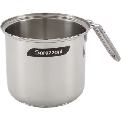 Barazzoni Modèle 266113012 Poêle à lait en acier inoxydable - 1.2 L Barazzoni Modèle 266113012 Poêle à lait en acier inoxydable - 1.2 L