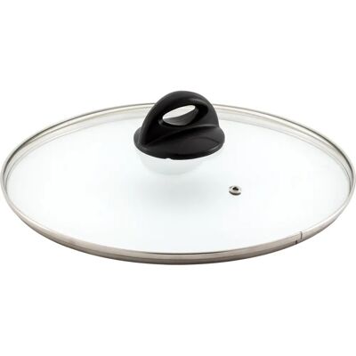 Barazzoni 84913502803 Pokrywka z szkła - Transparentna, 28cm Barazzoni 84913502803 Pokrywka z szkła - Transparentna, 28cm