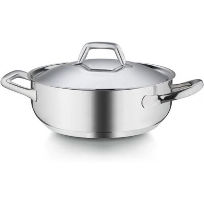 Barazzoni 163104024 Casserole - Acier inoxydable - 2,7 L Barazzoni 163104024 Casserole - Acier inoxydable - 2,7 L