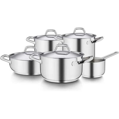 BARAZZONI - Chef Line 9 Piece - Edelstahl 18/10 BARAZZONI - Chef Line 9 Piece - Edelstahl 18/10
