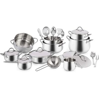 Barazzoni Juego de 24 piezas de utensilios de cocina - Juego de utensilios Barazzoni Juego de 24 piezas de utensilios de cocina - Juego de utensilios