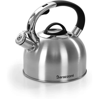 Bouilloire en acier inox Barazzoni - 2,5L Bouilloire en acier inox Barazzoni - 2,5L