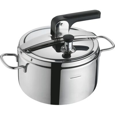 Barazzoni 533045007080 Casserole à pression en acier inoxydable 7L - Casserole à pression Barazzoni 533045007080 Casserole à pression en acier inoxydable 7L - Casserole à pression