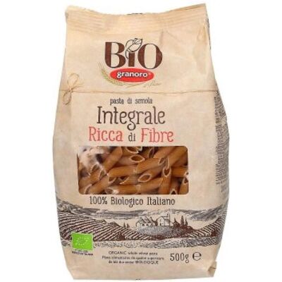 Granoro Bio Vollkorn Penne Rigate Pasta - Pasta Typ Granoro Bio Vollkorn Penne Rigate Pasta - Pasta Typ