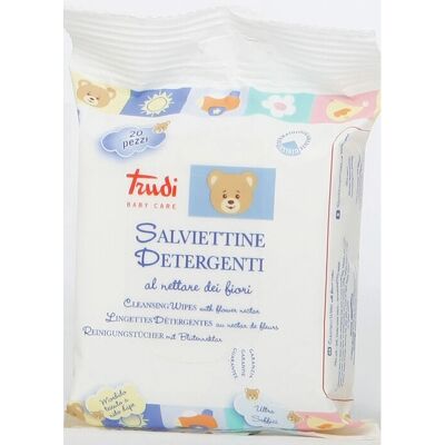 Salviette Umidificate Trudi - Nettare dei Fiori Nutriente - 20 Pz Salviette Umidificate Trudi - Nettare dei Fiori Nutriente - 20 Pz