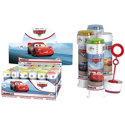 Dulcop Disney Cars Bulles - 36 Flacons - Publicité Dulcop Disney Cars Bulles - 36 Flacons - Publicité