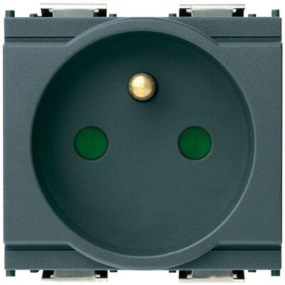 Vimar 16212 Grey French Socket - Socket Outlet Vimar 16212 Grey French Socket - Socket Outlet
