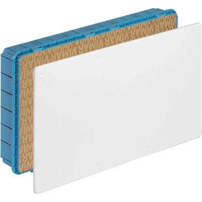 Vimar V70011 Boîte de dérivation encastrée - 515x292x80mm, Bleu - Publicité Vimar V70011 Boîte de dérivation encastrée - 515x292x80mm, Bleu - Publicité